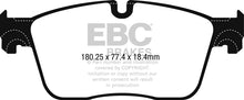 Cargar imagen en el visor de la galería, EBC 15-17 Jaguar XF 3.0L Redstuff Front Brake Pads