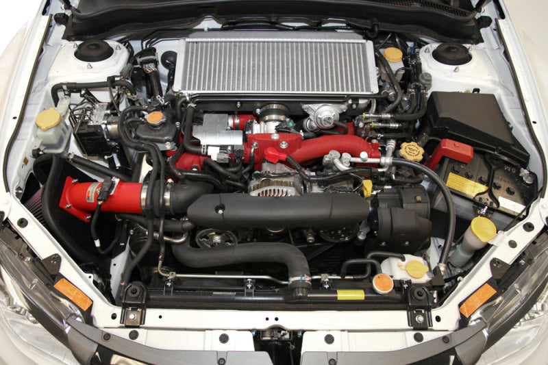 K&N 08-14 Subaru WRX/STI 2.5L H4 Red Typhoon Short Ram Intake