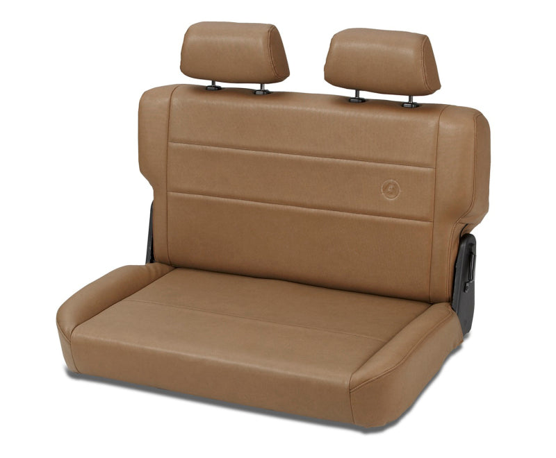Bestop Trailmax II Fold-N-Tumble Rear Bench Seat — 55-83 CJ / 76-86 CJ/Wrangler