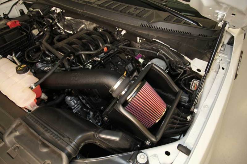 K&N 57-2591 Performance Air Intake Kit — Fits 2015-2017 Ford F-150 5.0L V8