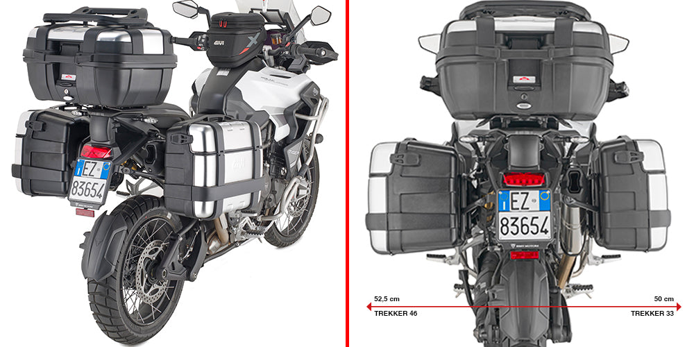 GIVI Side Case Hardware PL ONE-FIT Monokey TRI (PLO6423MK)
