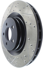 Cargar imagen en el visor de la galería, StopTech SportStop 06-09 Chrysler SRT-8 Front Right Drilled &amp; Slotted Rotor