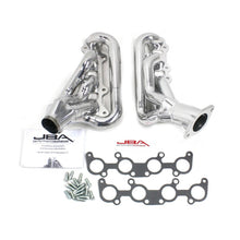 Cargar imagen en el visor de la galería, JBA 15-20 Ford Mustang 5.0L 1-3/4in Stainless Steel Silver Ceramic Shorty Header