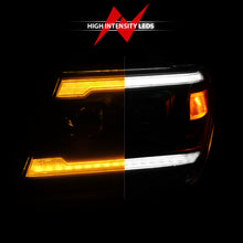 Cargar imagen en el visor de la galería, ANZO 09-20 Nissan Frontier Black Projector Plank Style DRL w/ Switchback &amp; Sequential LED DRL