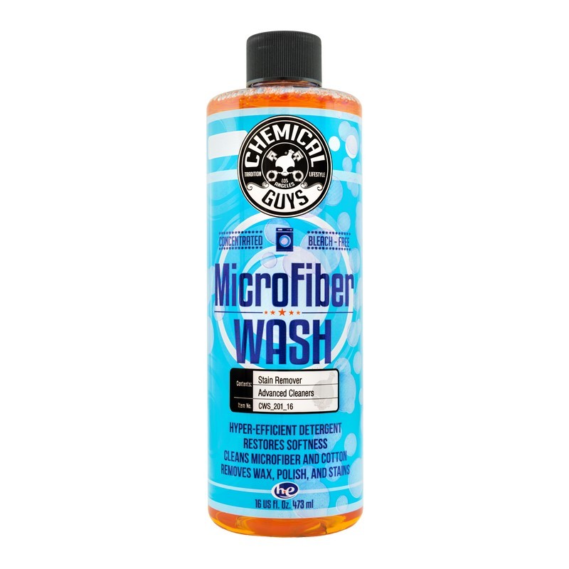 Detergente concentrado para limpieza de microfibras Chemical Guys - 16 oz