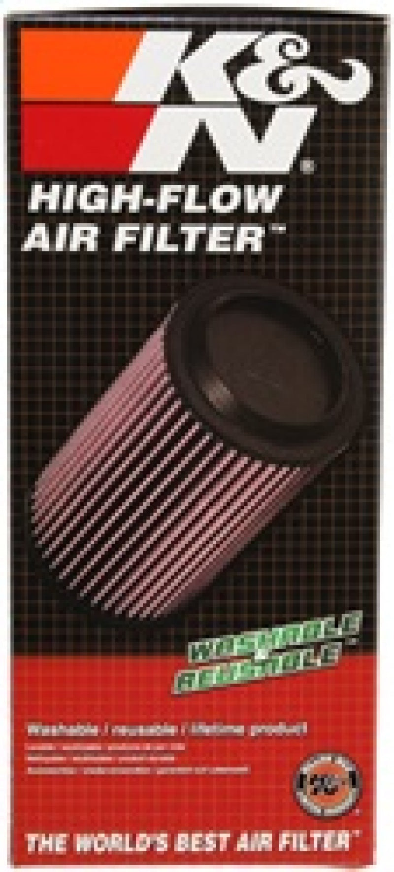 K&N Air Filter for 07-10 Fiat Bravo 1.4L / 07-10 Lancia Delta 1.6L