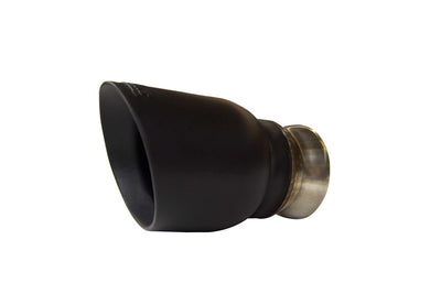 Kooks 2.75in Black OEM Round Exhaust Tips — Fits 2015-2023 Dodge Charger/Durango