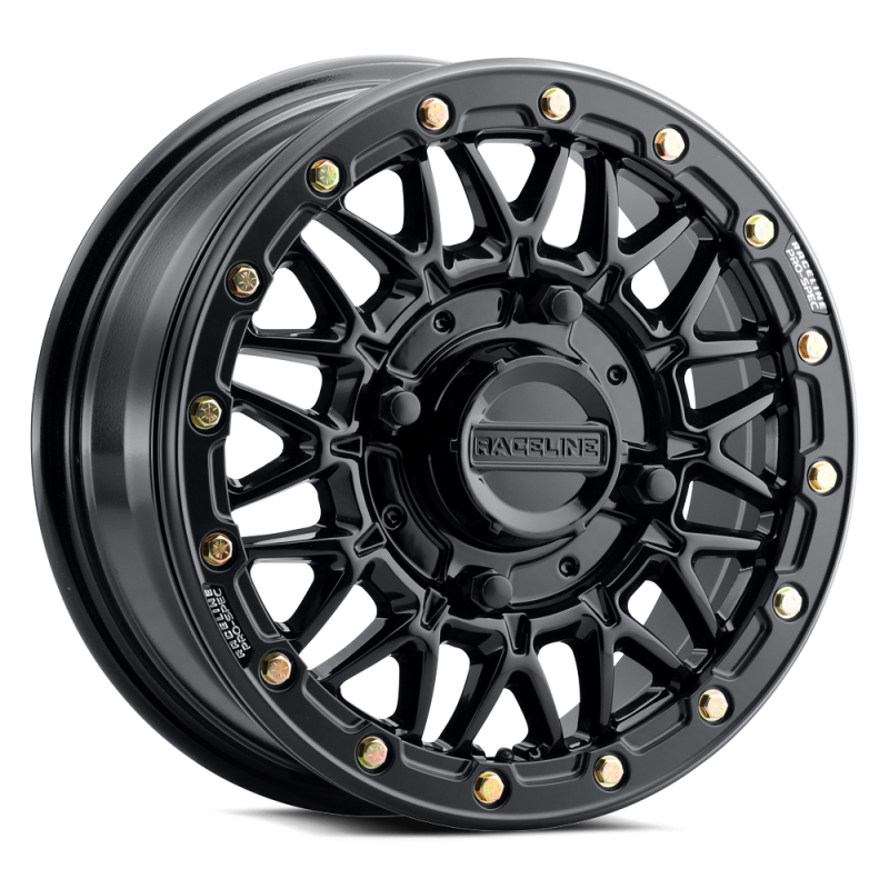 Raceline A15 Omega 15x8in / 4x137 BP / 0mm Offset / 110.18mm Bore - Gloss Black