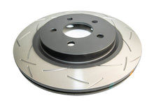 Cargar imagen en el visor de la galería, DBA 05-13 Ford Mustang GT/V6 Rear Slotted 4000 Series Rotor