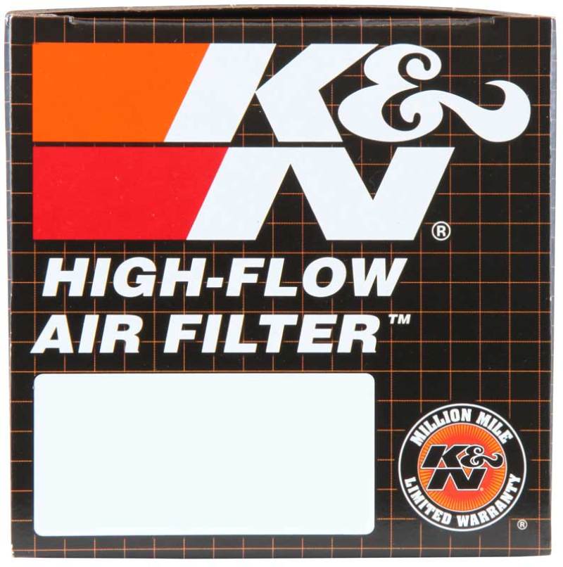 K&N Universal Clamp-On Air Filter 2-1/8in Flange 4in x 3in Base 3in x 2in Top 4in Length