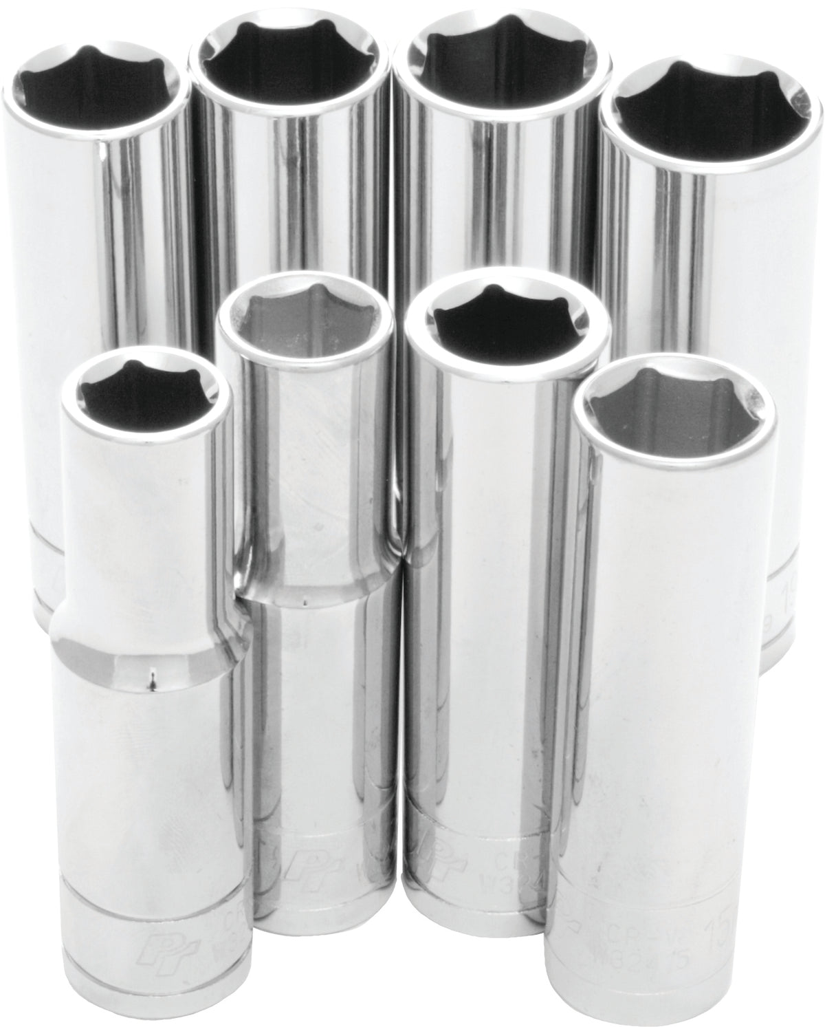 Performance Tool 8 PC 1/2" MET Socket SET Deep (W32400)