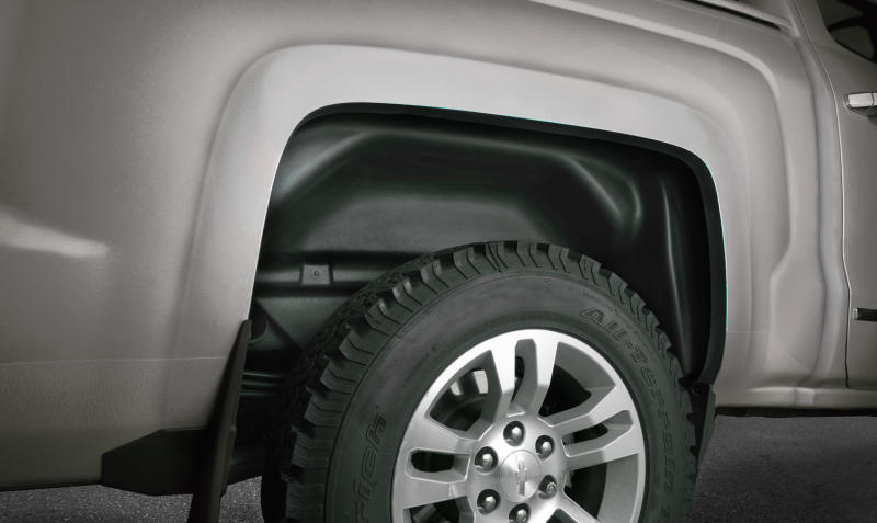 Protectores de huecos de rueda traseros negros Husky Liners para Chevy/GMC Silverado/Sierra 07-13