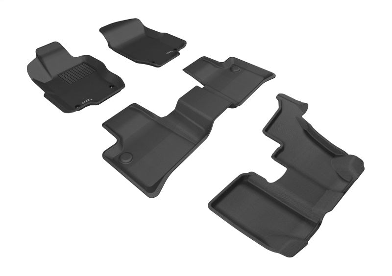 3D MAXpider 07-12 Mercedes-Benz GL-CLASS (X164) Kagu Black Full Set