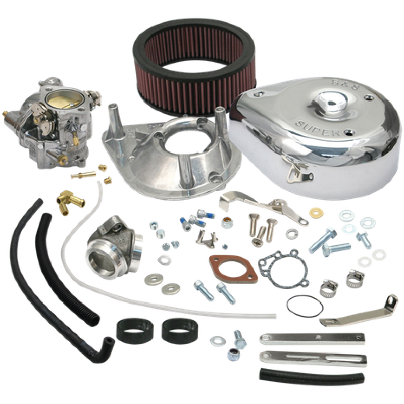 S&S Cycle 79-84 BT Models Super E Carburetor Kit -Standard Tanks