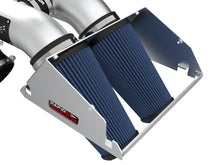 Cargar imagen en el visor de la galería, aFe Rapid Induction Pro 5R Cold Air Intake System Brushed 21-22 Ford F-150 Raptor V6-3.5L (tt)