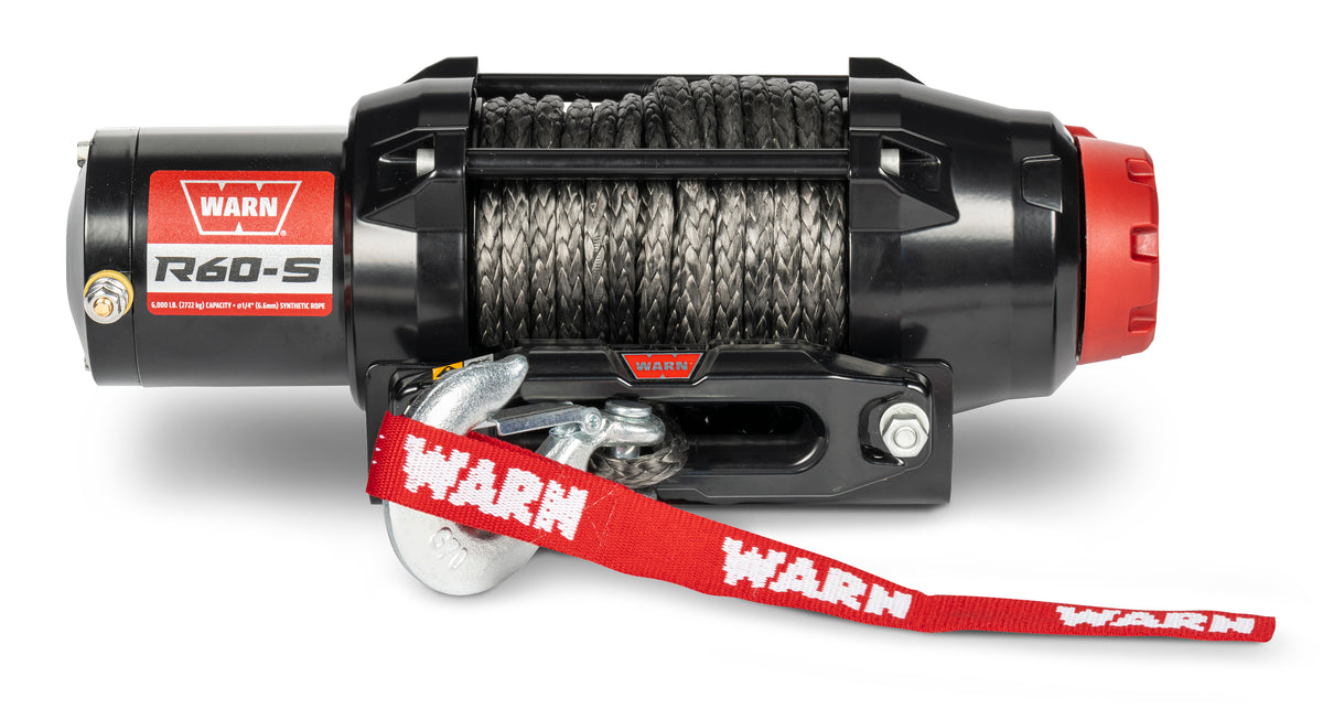 Warn R60-S Synthtic Rope Winch (110060)