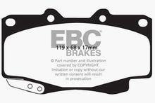 Cargar imagen en el visor de la galería, EBC 99-04 Toyota Tacoma 4WD 2.7 Greenstuff Front Brake Pads