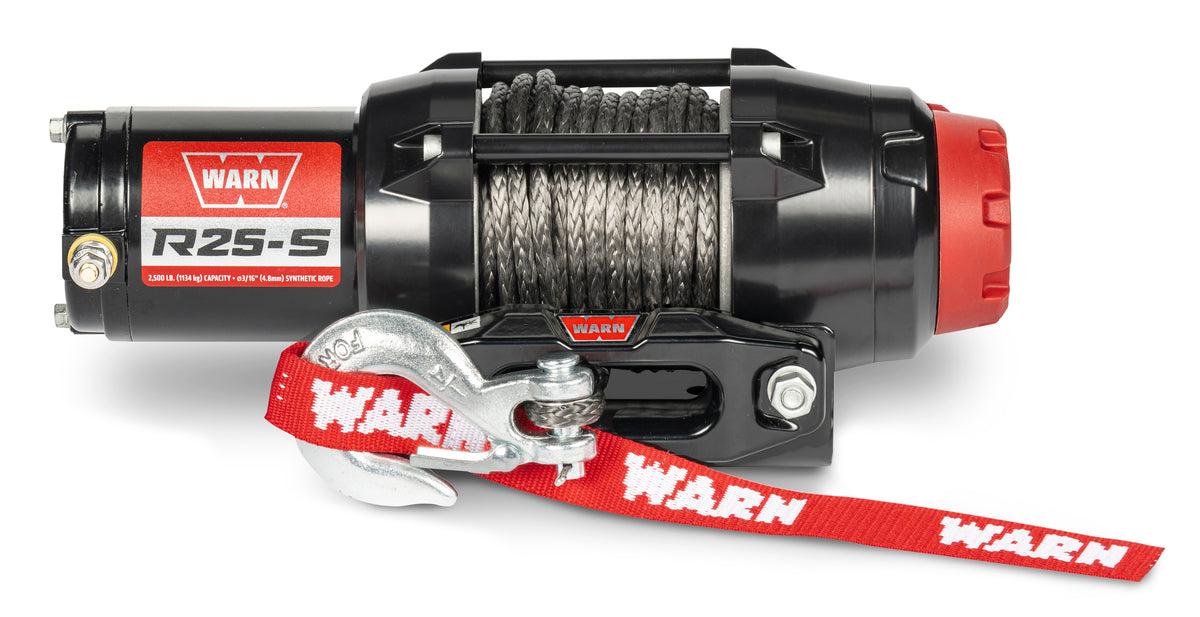 Warn R25-S Synthtic Rope Winch (110020)