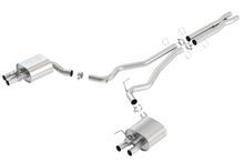 Cargar imagen en el visor de la galería, Borla 15-16 Ford Mustang Shelby GT350 5.2L ATAK Cat Back Exhaust (Uses Factory Valence)