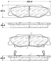 Cargar imagen en el visor de la galería, StopTech Street Touring 04-08 Cadillac XLR/XLR-V Rear Brake Pads