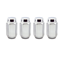 Cargar imagen en el visor de la galería, McGard Hex Lug Nut (Cone Seat) 9/16-18 / 7/8 Hex / 1.75in. Length (4-Pack) - Chrome