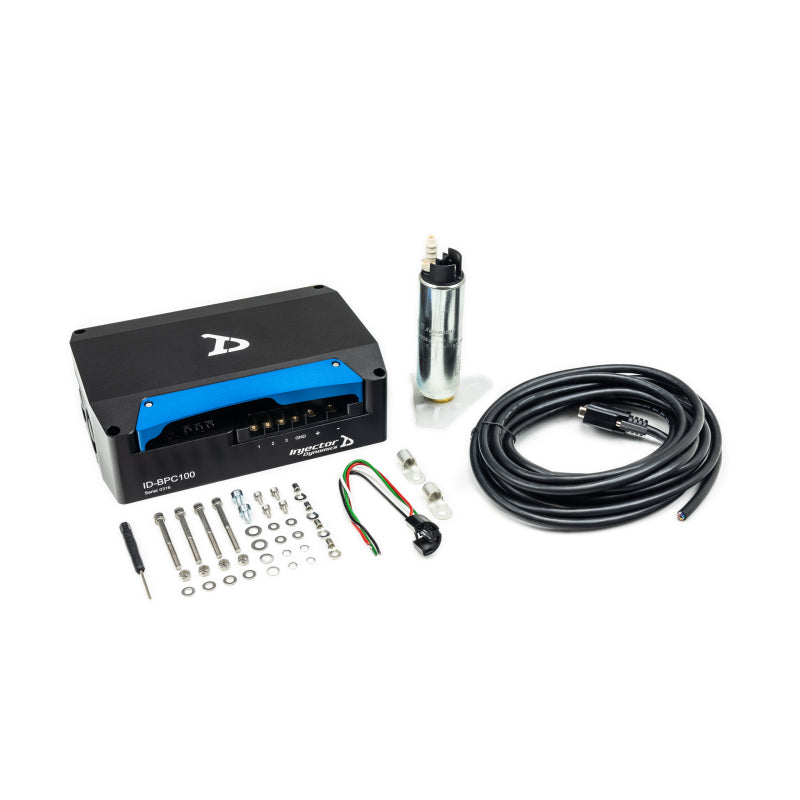 Injector Dynamics 1100lph Fuel Pump System — Includes BPC100 & TI E5LM Pump