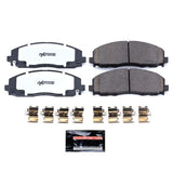 Pastillas de freno delanteras Power Stop para camioneta y remolque Chrysler Pacifica Z36 17-19 con herrajes