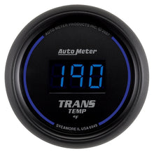 Cargar imagen en el visor de la galería, Autometer 52.4mm Black Digital Trans Temperature Gauge