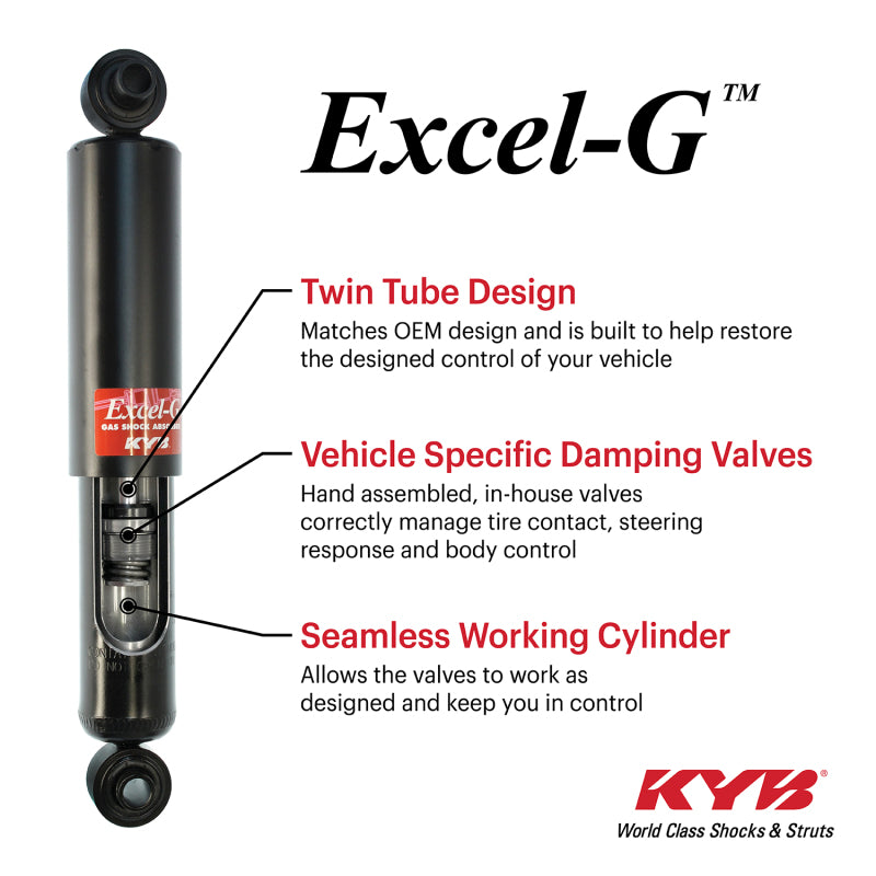 KYB 16-25 Dodge Durango (w/o Sport & High Perf Susp.) Excel-G Gas Strut - Front Left