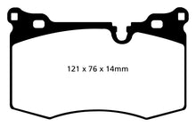 Cargar imagen en el visor de la galería, EBC 09-14 Mini Hardtop 1.6 Turbo J.C Works Redstuff Front Brake Pads