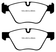 Cargar imagen en el visor de la galería, EBC 08-10 BMW 128 3.0 Greenstuff Front Brake Pads