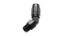 Cargar imagen en el visor de la galería, Vibrant -10AN Male NPT 45Degree Hose End Fitting - 3/8 NPT