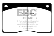 Cargar imagen en el visor de la galería, EBC 93-97 Aston Martin DB7 3.2 Supercharged Greenstuff Front Brake Pads