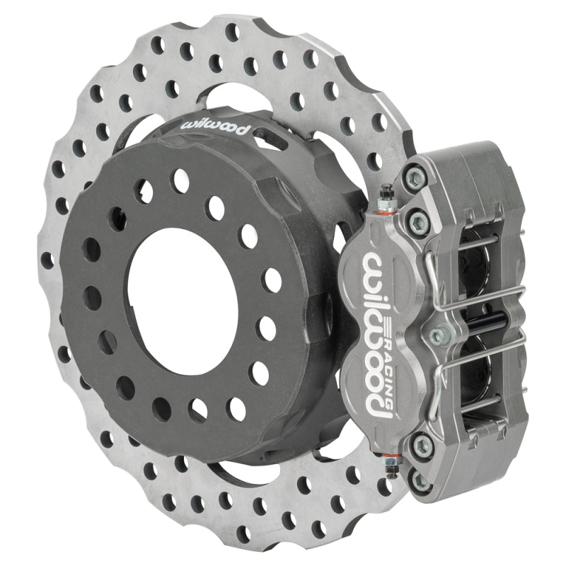 Wilwood Big Ford New Style Dynapro SA Lug Drive Dynamic Single Rear Drag Brake Kit- 2.50 Offset