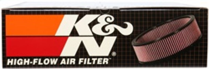 K&N Custom Oval Air Filter E-3505 — 11.5in L x 8.125in W x 2in H