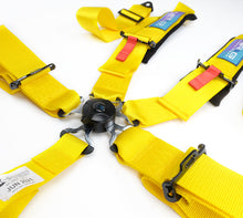 Cargar imagen en el visor de la galería, NRG 5PT 3in. Seat Belt Harness / Cam Lock - Yellow