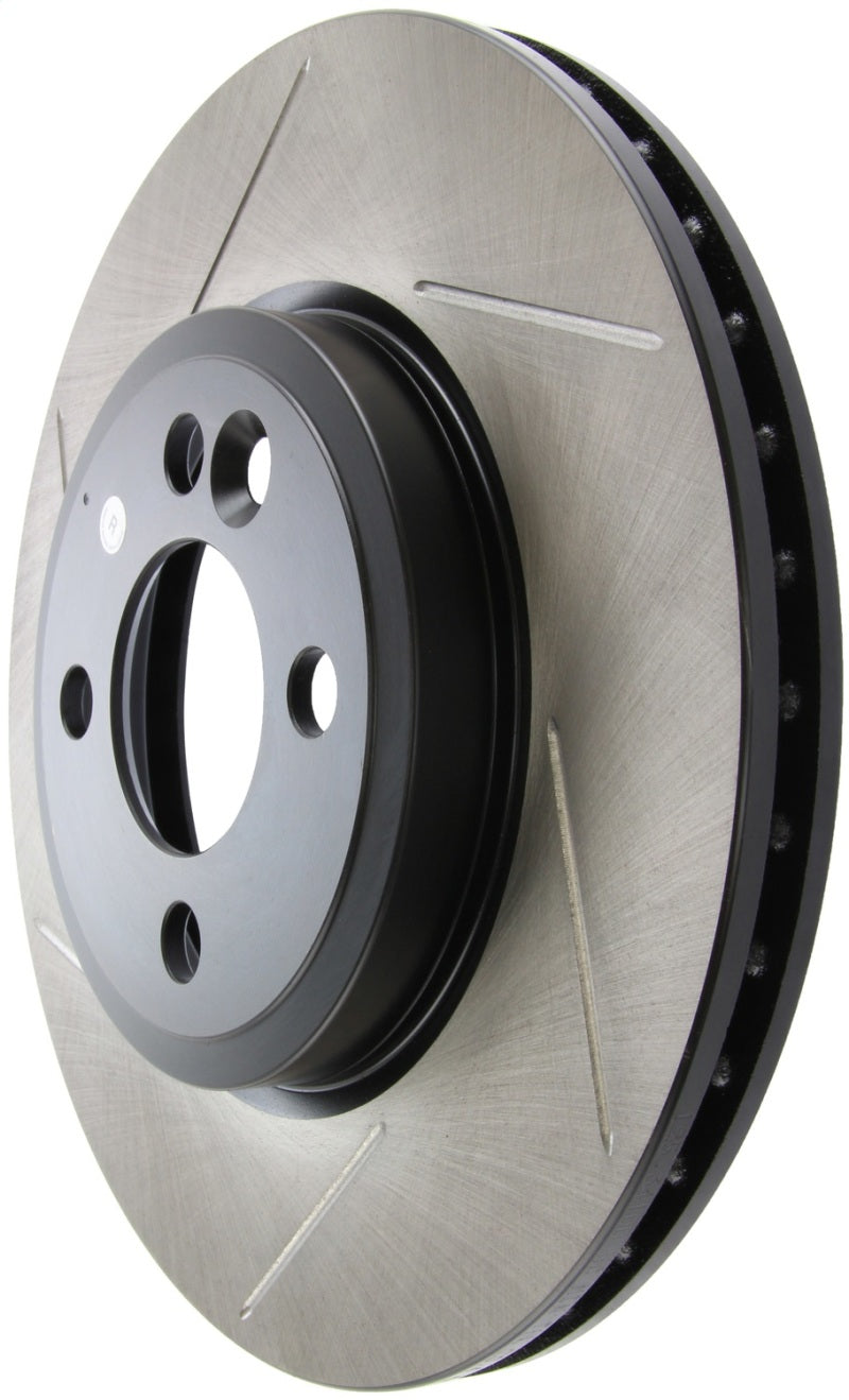 StopTech Power Slot Slotted Front Left Brake Rotor - Fits 2007-2016 Mini Cooper Base