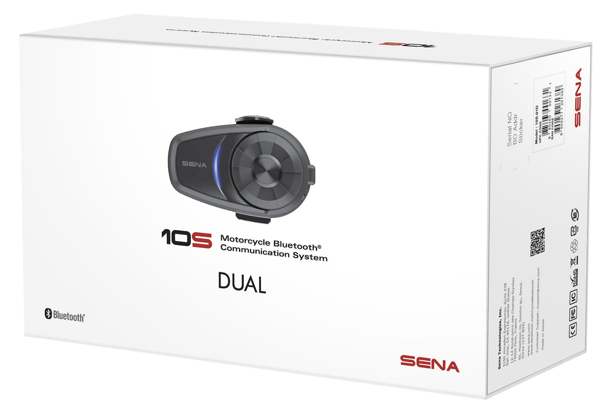 SENA 10S Headset and Intercom (DUAL PACK) (10S-02D)