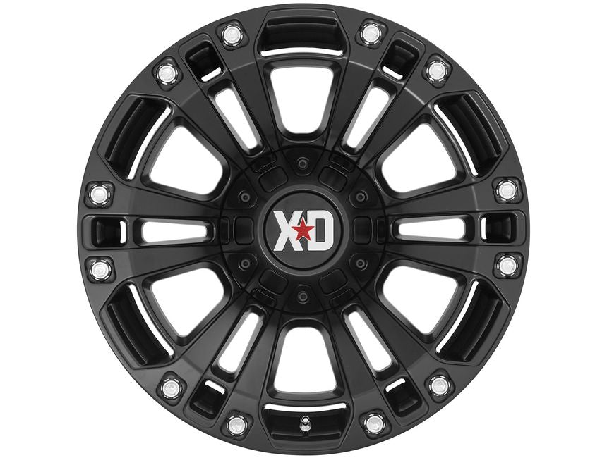 XD XD851 20X10 6X135/5.5 S-BLK -18MM