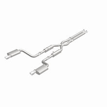 Cargar imagen en el visor de la galería, MagnaFlow 11-12 Dodge Charger SRT-8 Hemi Dual Split Rear Exit Stainless Cat-Back Performance Exhaust