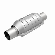 Cargar imagen en el visor de la galería, MagnaFlow Conv Univ 2.25in Inlet/Outlet Center/Center Round 9in Body L x 5.125in W x 13in Overall L