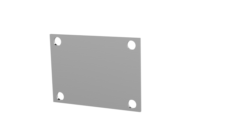 QTP Bolt-On QTEC Low Profile Cover Plate