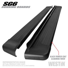 Cargar imagen en el visor de la galería, Westin SG6 Black Aluminum Running Boards 89.50 in