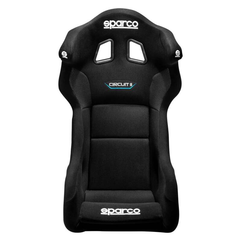 Sparco Circuit II QRT Racing Seat — Black