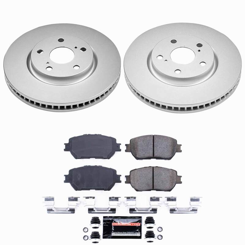 Power Stop 2006 Lexus GS300 Front Z23 Coated Brake Kit