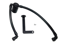 Load image into Gallery viewer, J&amp;L 10-19 Ford Flex EcoBoost V6 Passenger Side Oil Separator 3.0 - Black Anodized