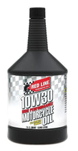 Load image into Gallery viewer, Red Line 10W30 Motorcycle Oil - Quart