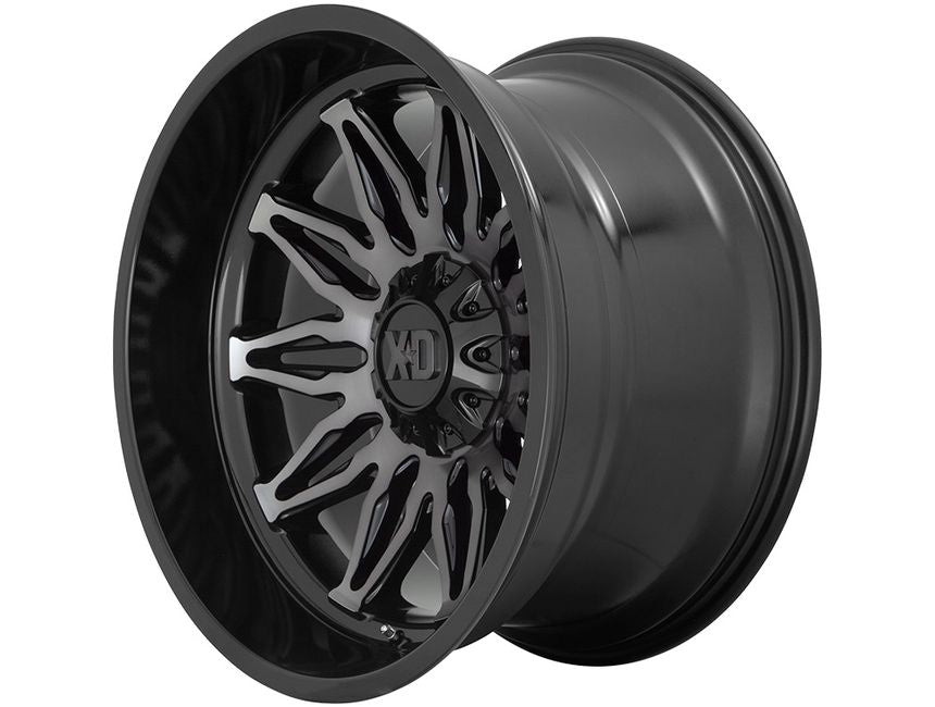 XDXD859 22X12 5X5.0/5.5 G-BLK MACH GTCC -44MM