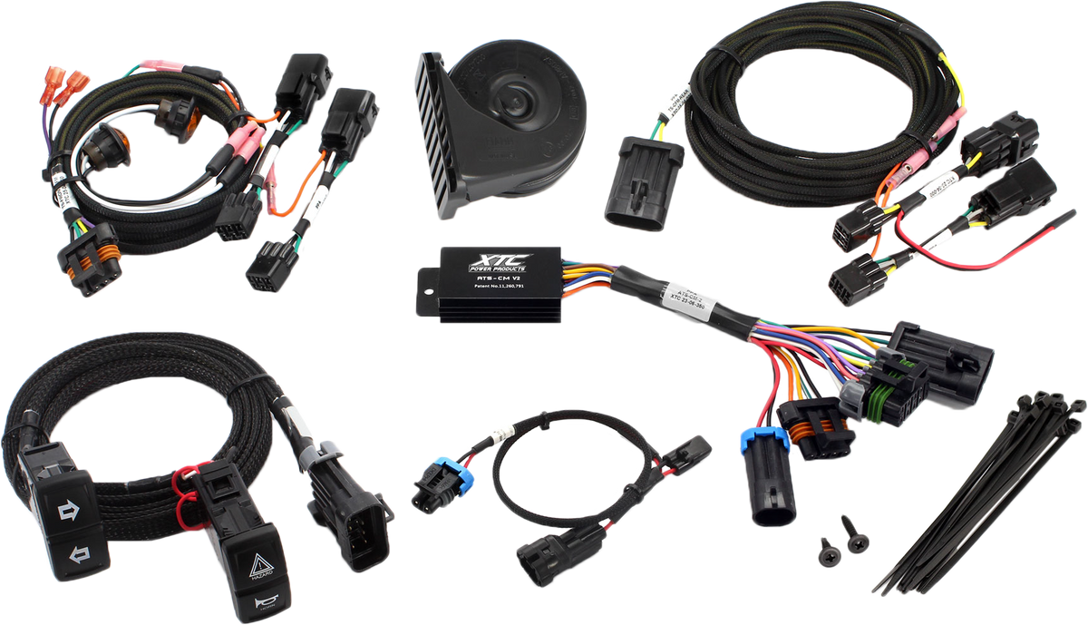 XTC Power Products Self Canceling T/S KIT w/Horn (ATS-CFM-U10)