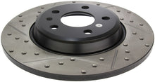 Cargar imagen en el visor de la galería, Rotor trasero derecho perforado y ranurado StopTech Power Slot 09-10 Audi A4/A4 Quattro / 08-10 A5 / 10 S4